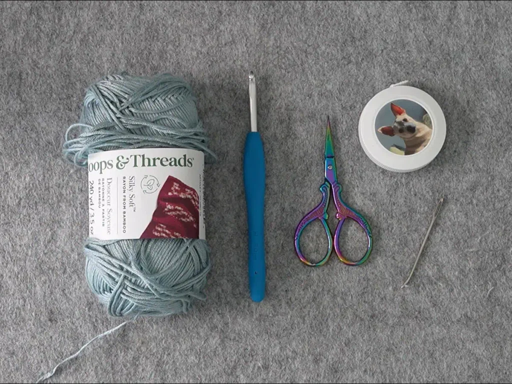 easy crochet bandana 1.1.1