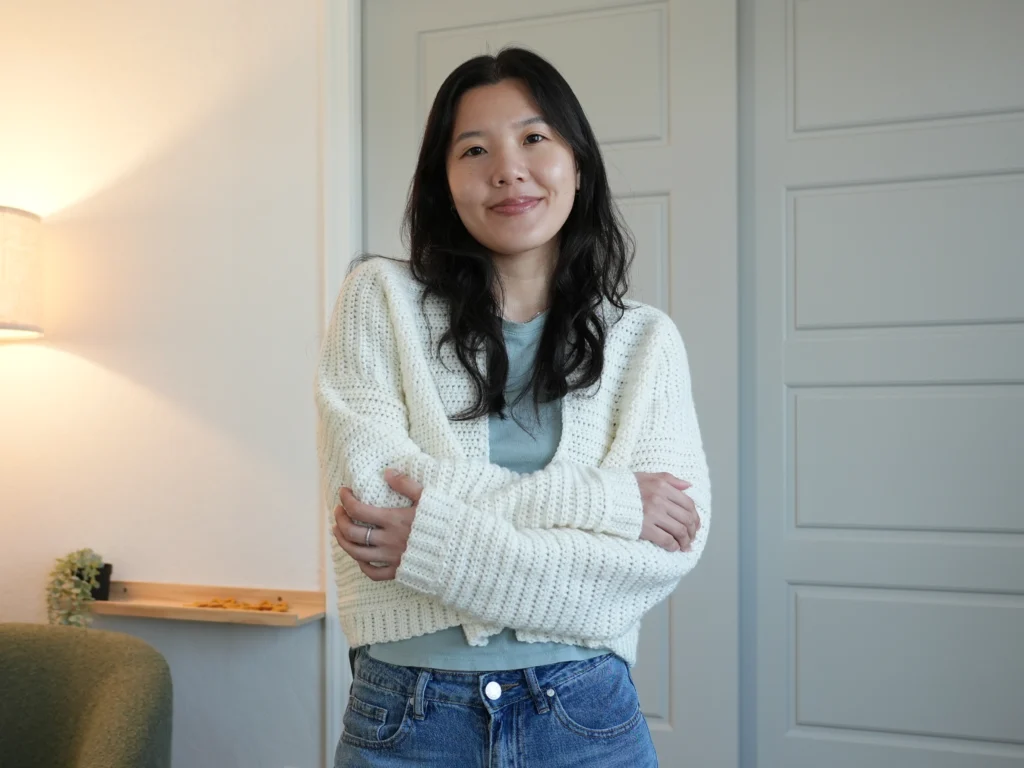 simple crochet cardigan