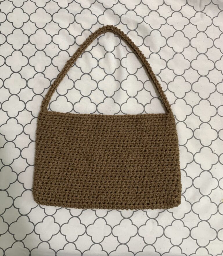 Simple Crochet Tote Bag - Free Pattern & Tutorial