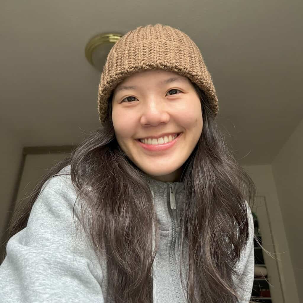 No Bunching Crochet Ribbed Beanie | Free Pattern & Tutorial