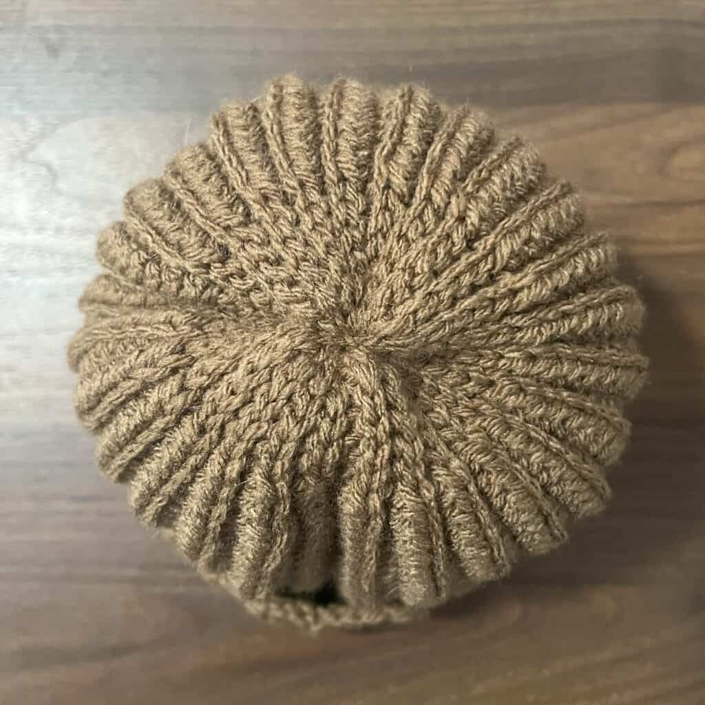 No Bunching Crochet Ribbed Beanie | Free Pattern & Tutorial
