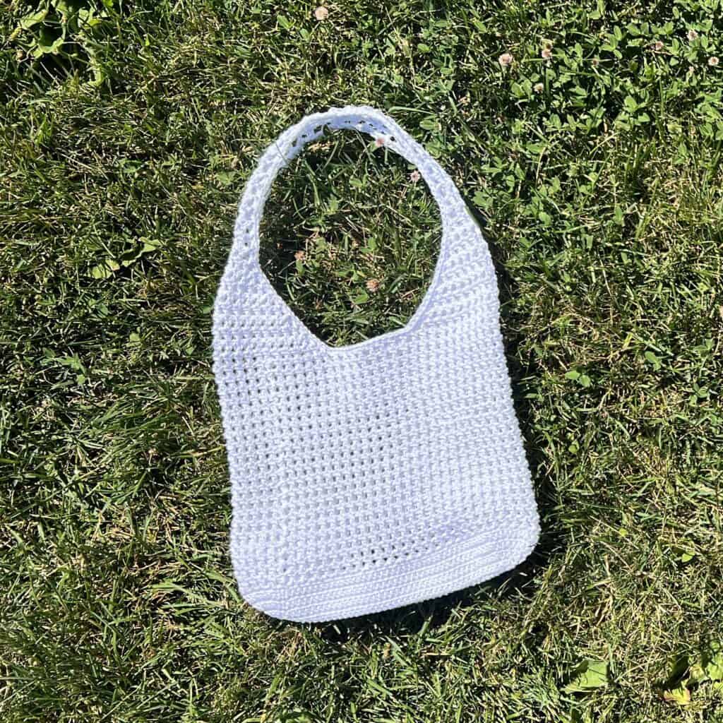 Crochet Mesh Tote Bag | Free Pattern & Video Tutorial