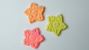 crochet stars scattered fi