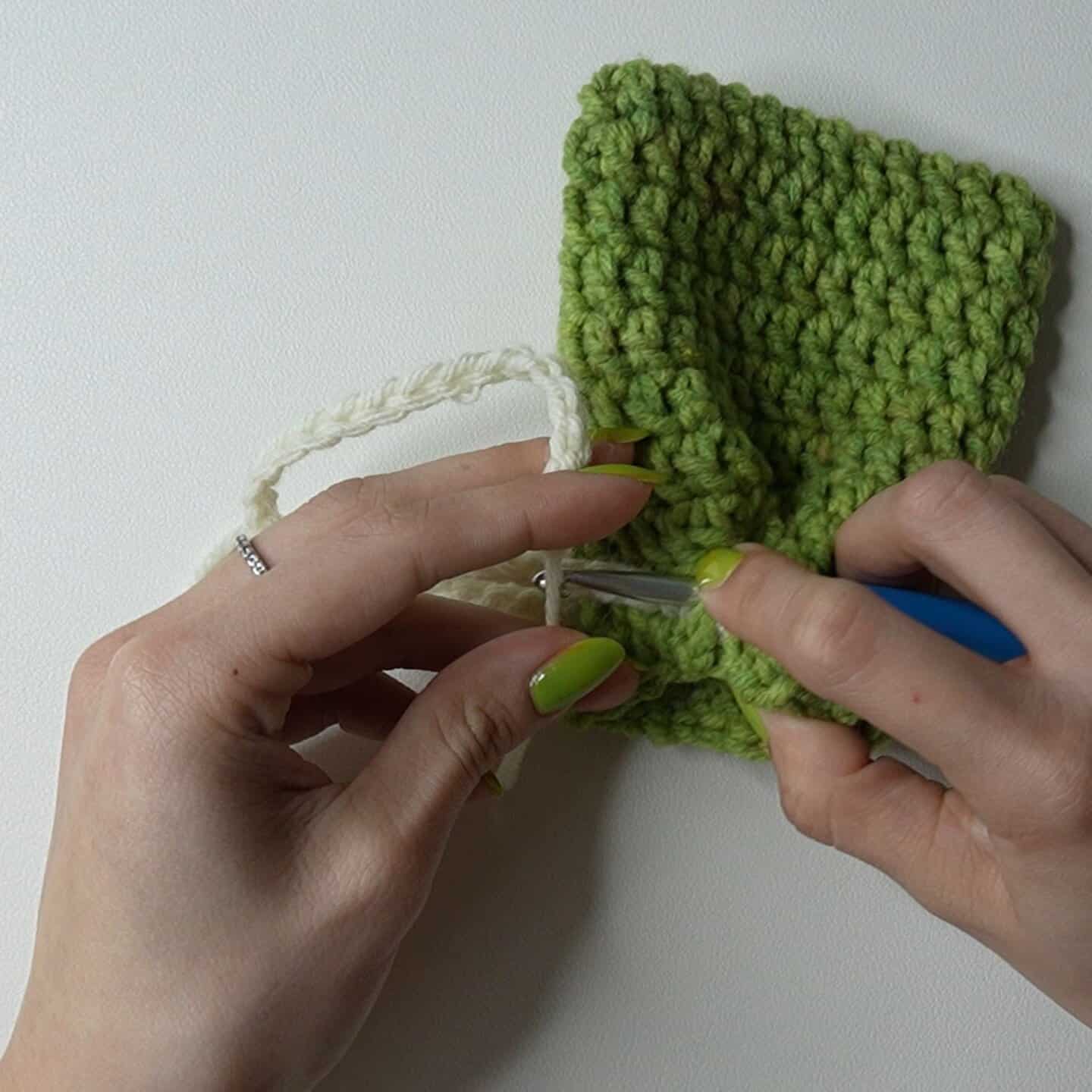 Basic Crochet Drawstring Pouch | Free Pattern & Video Tutorial