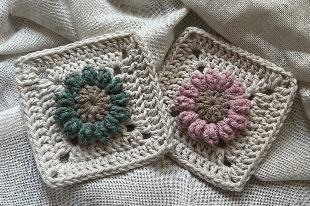flower granny squares edited