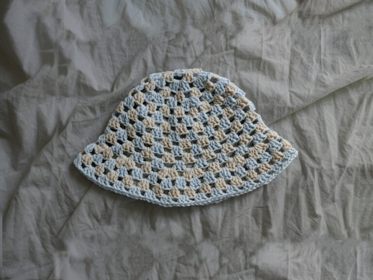 Granny Stitch Bucket Hat | Free Crochet Pattern & Video Tutorial