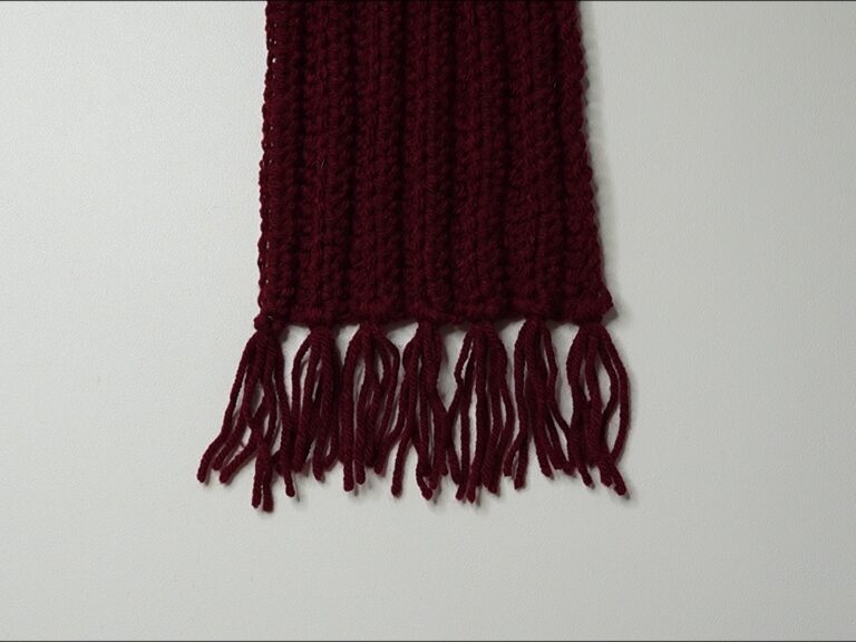 Easy Crochet Ribbed Scarf | Free Pattern & Video Tutorial