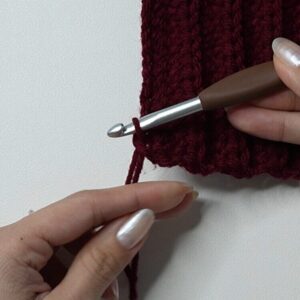 Easy Crochet Ribbed Scarf | Free Pattern & Video Tutorial