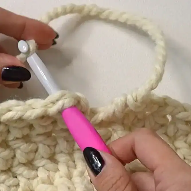 Loop the tail onto your hook