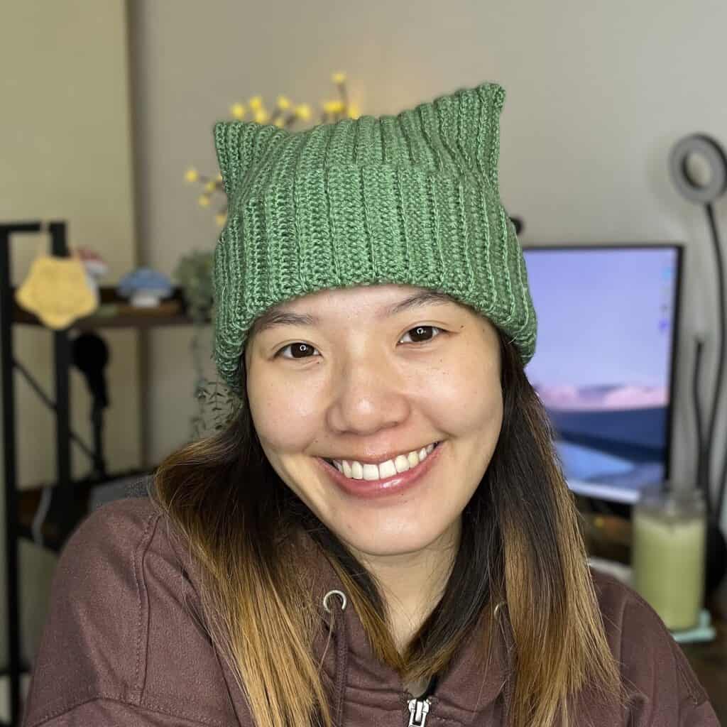 Easy Crochet Ribbed Beanie for Beginners | Free Pattern & Video Tutorial