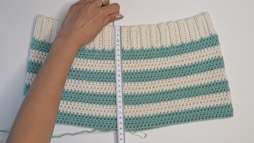 striped crochet shorts 1.101.1