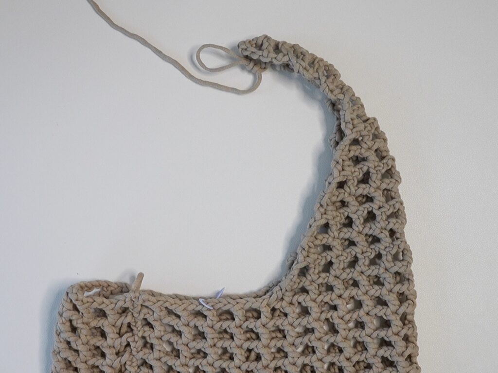 chunky crochet mesh tote bag 1.100.1