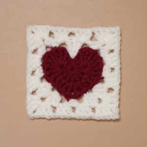 crochet heart granny square edited