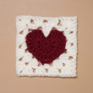 crochet heart granny square edited