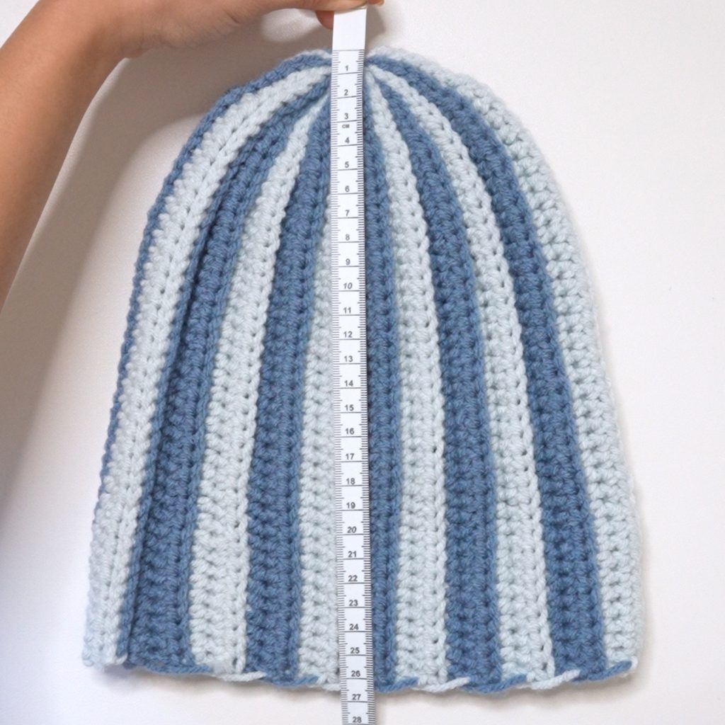 crochet striped beanie 1.3.1