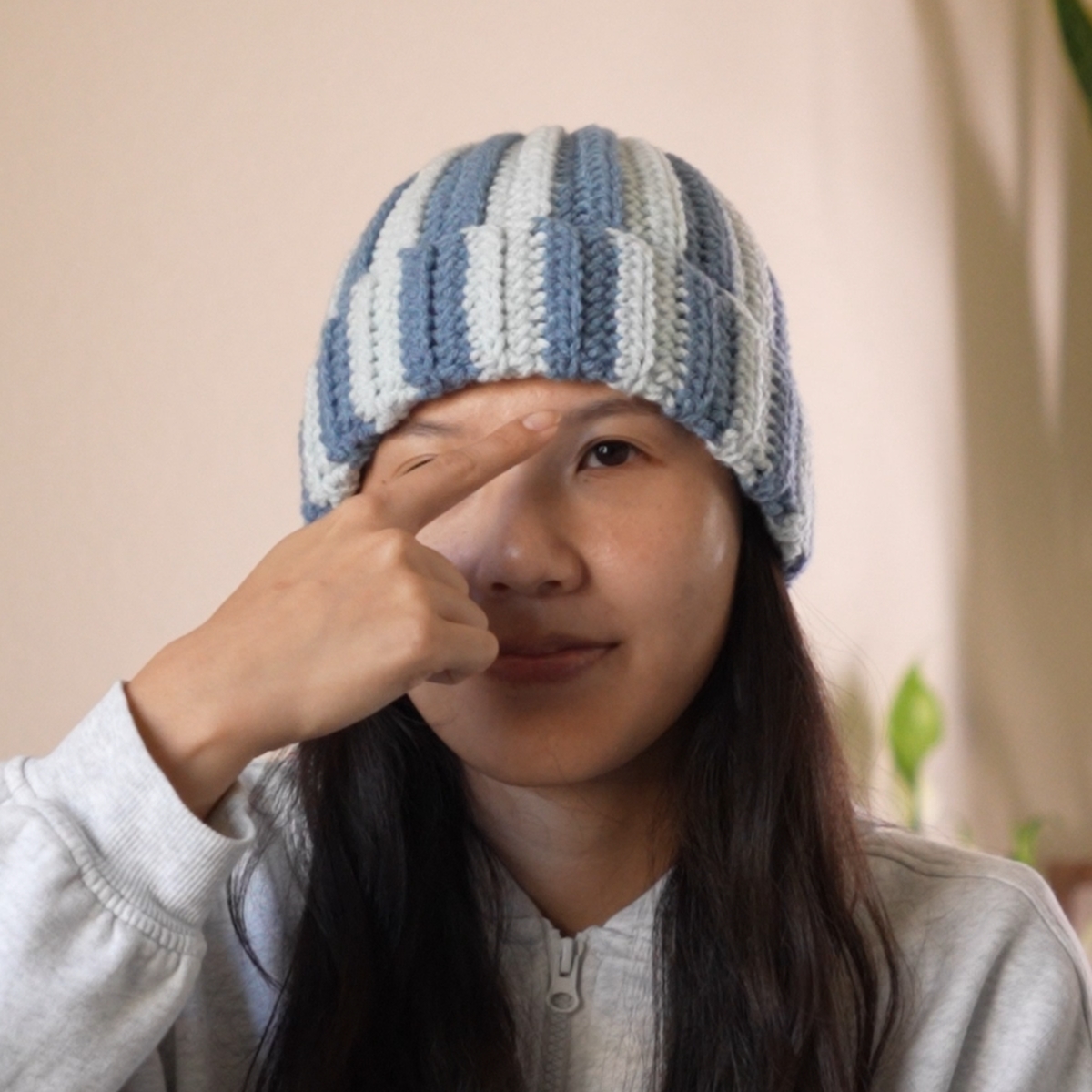 crochet striped beanie 1.5.1