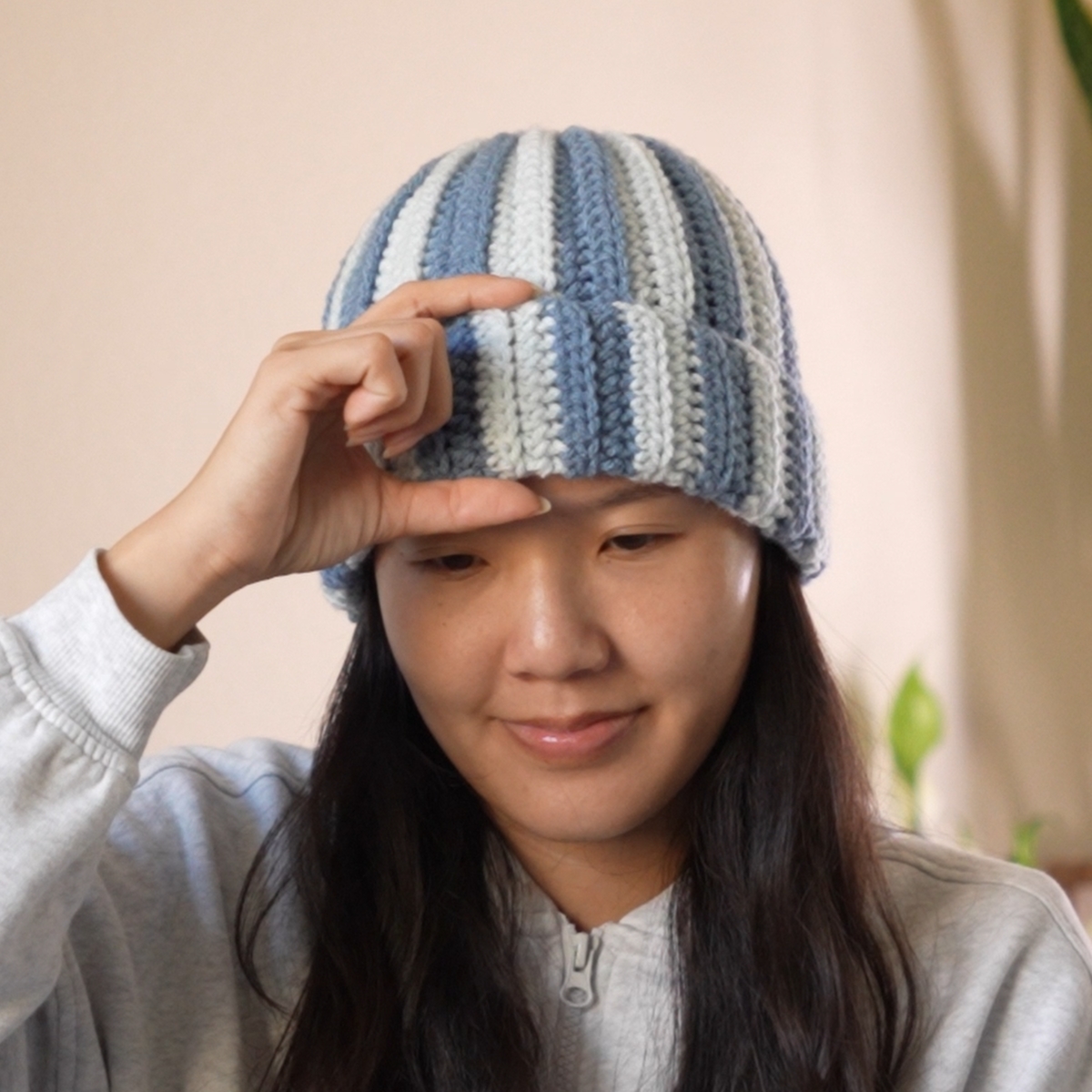 crochet striped beanie 1.6.1